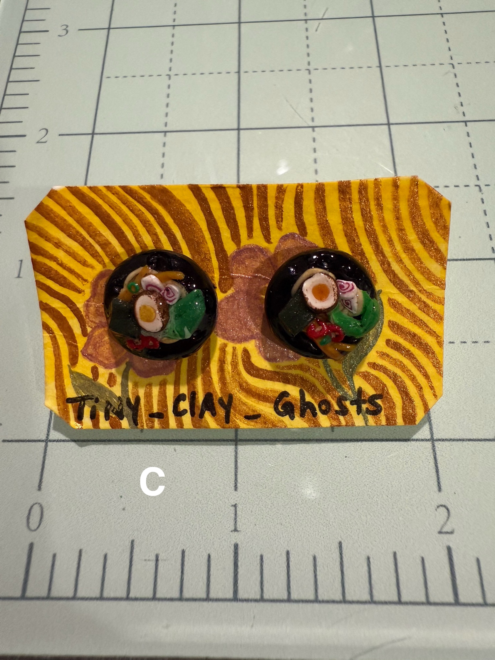 Ramen Earrings 3