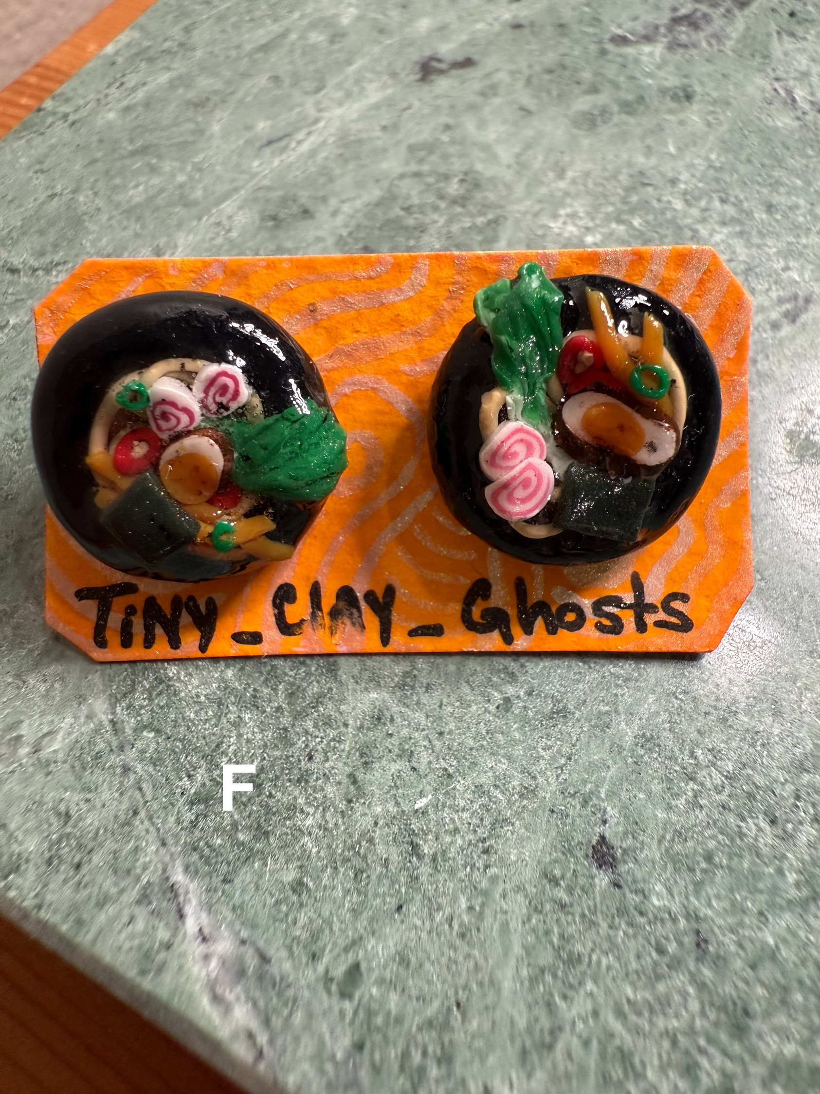 Ramen Earrings 6