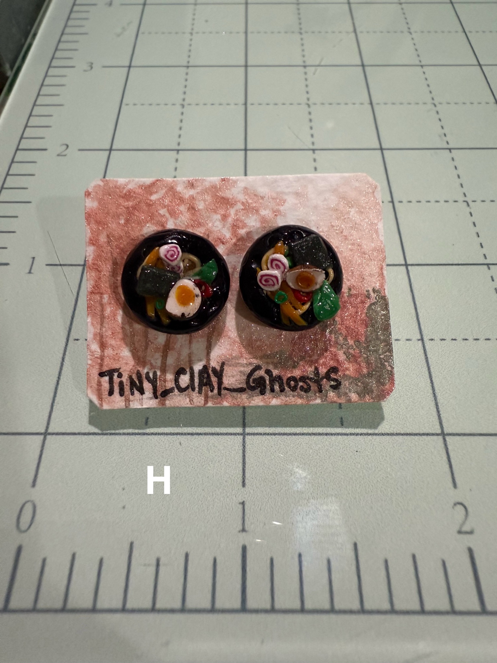 Ramen Earrings 8