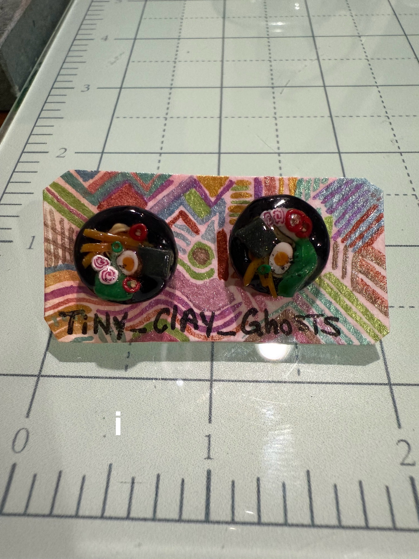 Ramen Earrings 9